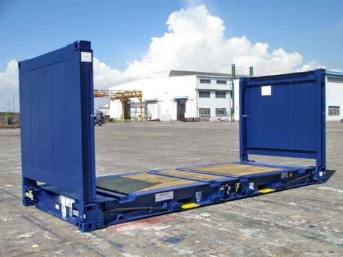 container mặt bằng